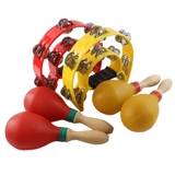 Детская погремушка, колокольчик, велосипедная втулка, учебные пособия по музыке для раннего возраста, маракас, реквизит, подходит для караоке-баров