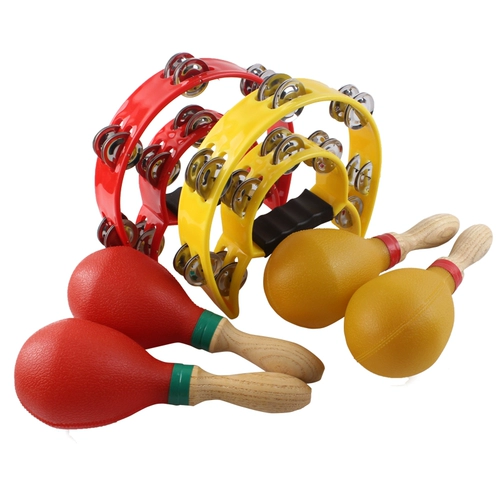 Детская погремушка, колокольчик, велосипедная втулка, учебные пособия по музыке для раннего возраста, маракас, реквизит, подходит для караоке-баров