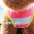 Summer Puppy Dog Vest Quần áo hai chân Pet Puppy Dress Teddy Bear Xiulanari Chó nhỏ Áo mỏng - Quần áo & phụ kiện thú cưng Quần áo & phụ kiện thú cưng