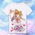 Sailor Moon T-Shirt Luna Ít Bunny Mùa Hè trang phục phim hoạt hình xung quanh hai nhân dân tệ ngắn tay trang phục sinh viên