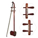 Gỗ gụ gỗ gụ erhu nhạc cụ chuyên nghiệp đàn nhị đang chơi đàn nhị tặng dây cung hộp rosin Tô Châu Changyi nhạc cụ - Nhạc cụ dân tộc
