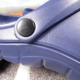Нескользящие мюли, мужские тапочки в стиле Crocs, коллекция 2020 года, закрытый носок, мягкая подошва