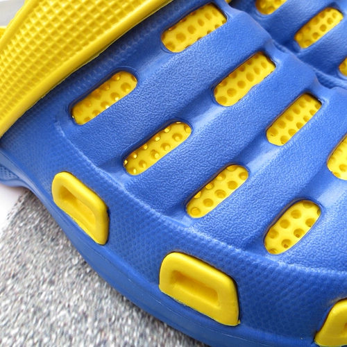 Летние босоножки, пляжная обувь на платформе, мюли, тапочки в стиле Crocs, увеличивают рост, мягкая подошва