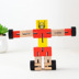 Bằng gỗ Loạt Các Robot Đồ Chơi Ba Chiều Transformers Rubik của Cube Trẻ Em Câu Đố Xe Búp Bê Tay Chơi Mô Hình Đồ chơi robot / Transformer / Puppet cho trẻ em
