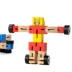 Bằng gỗ Loạt Các Robot Đồ Chơi Ba Chiều Transformers Rubik của Cube Trẻ Em Câu Đố Xe Búp Bê Tay Chơi Mô Hình