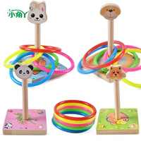 Деревянные колечки, интерактивная игрушка для детского сада, для детей и родителей