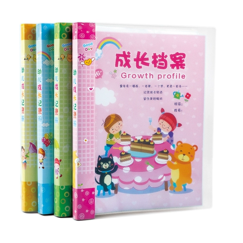 Книга роста для детского сада, шаблон для школьников