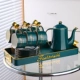 H065 High -Tead Tea Set 6 стаканов, 1 горшок, ложка+поддона