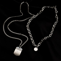 Серебряное ожерелье, серебро 220 пробы