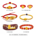 Mặt dây chuyền vàng sen Nữ Back Cloud Chính hãng Vàng nguyên chất Trang sức Road Road Pass Bracelet Loose 3d Hard Gold Transfer Hạt - Vòng đeo tay Clasp vòng tay trầm hương Vòng đeo tay Clasp