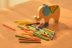 Đầy màu sắc voi lạc đà cọc chùm cân bằng cây gậy gỗ của khối âm nhạc giáo dục trò chơi đồ chơi gia đình trẻ em Đồ chơi bằng gỗ