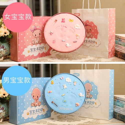 Детские отпечатки рук и ног для новорожденных, чернильная подушечка, детский сувенир, «сделай сам», подарок на день рождения