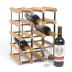 Kệ rượu bằng gỗ rắn vẫn là đồ trang trí nhà hàng tùy chỉnh nhà hàng rượu hầm rượu vang tủ rượu trưng bày kệ rượu - Trang trí nội thất