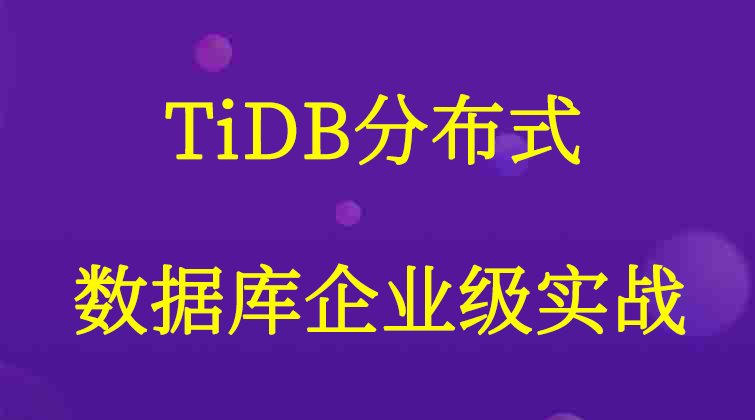 aotuo haima towin aoer fuer OLTP TiKV TiDB分布式数据库视频课程