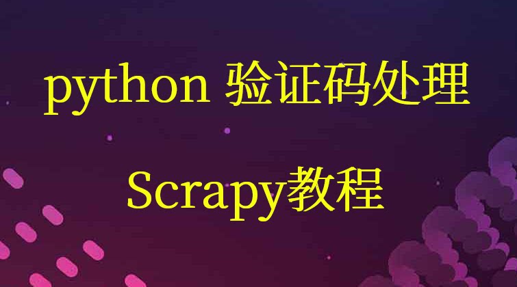haima malala aotuo towin teeserract python 验证码 Scrapy视频课程
