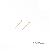 Медная шаровая игла 0,5x20 мм 50 штук