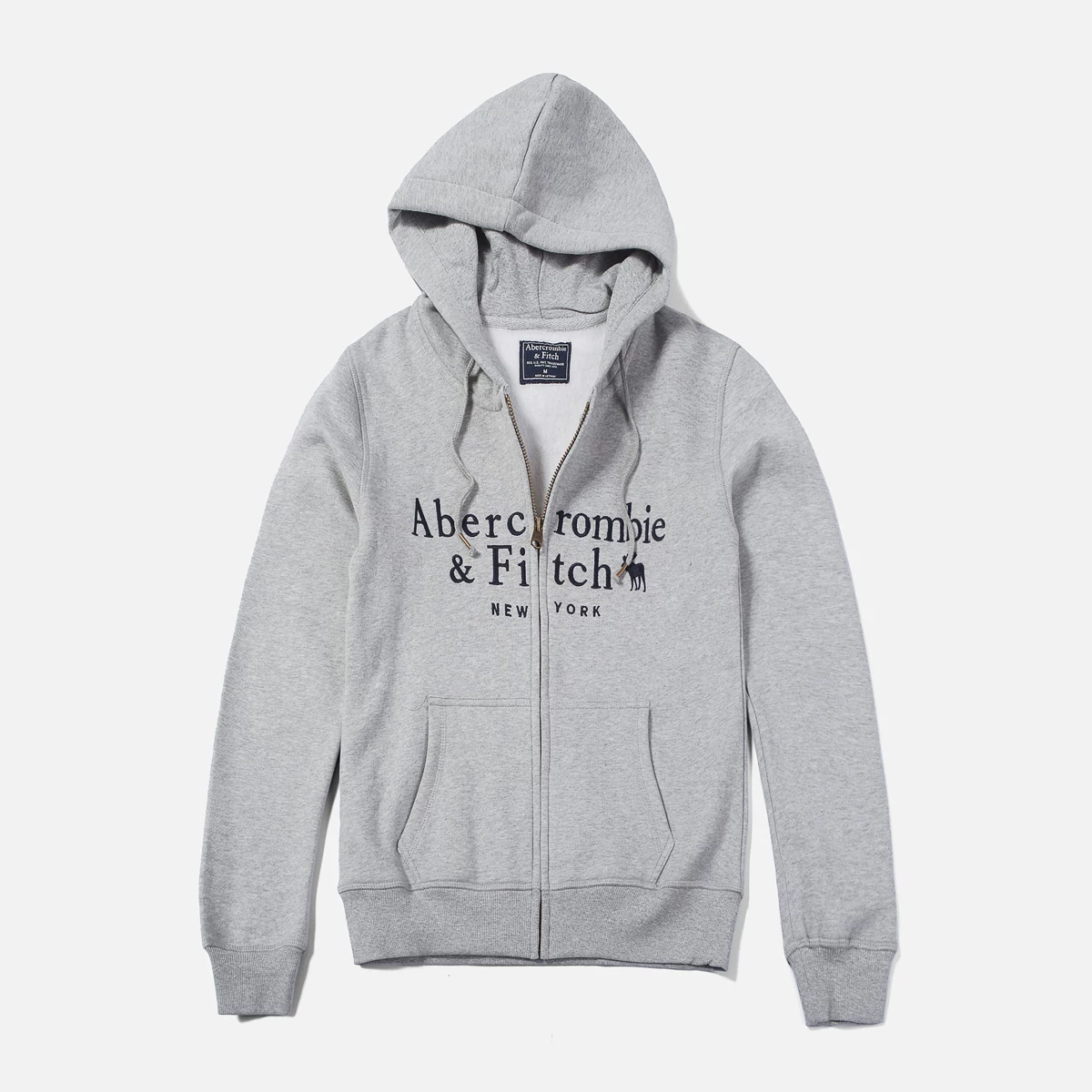 Тонкий хлопковый свитшот, кардиган на молнии, худи, США, slim fit