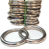 304 Трубка изгиба из нержавеющей стали два кольца 201 бутик двойной круглый окно Ярмарка украшения Круг Сварка Сварка Круг Шуанхуань Цветок