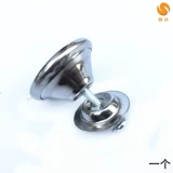 201 Круглый сливовый ящик из нержавеющей стали.