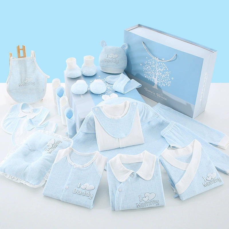 Hộp quà tặng cotton trẻ em cao cấp chính hãng cao cấp cho bé sơ sinh - Bộ quà tặng em bé