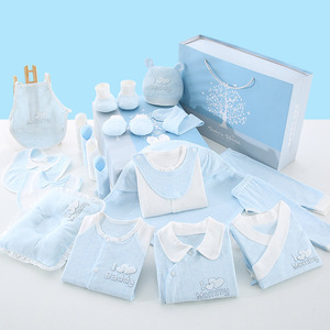 Hộp quà tặng cotton trẻ em cao cấp chính hãng cao cấp cho bé sơ sinh - Bộ quà tặng em bé