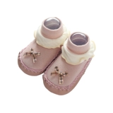 Детские осенние демисезонные нескользящие носки для новорожденных подходит для мужчин и женщин для девочек, тонкая хлопковая обувь для раннего возраста, мягкая подошва