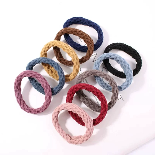 Эластичная прочная резинка для волос, хвостик, аксессуар для волос, простой и элегантный дизайн