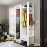Шкаф для обуви простые современные фойе плащ с зеркалом для одежды в дверном шкаф