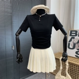 Бесплатная доставка футболка с короткими рукавами