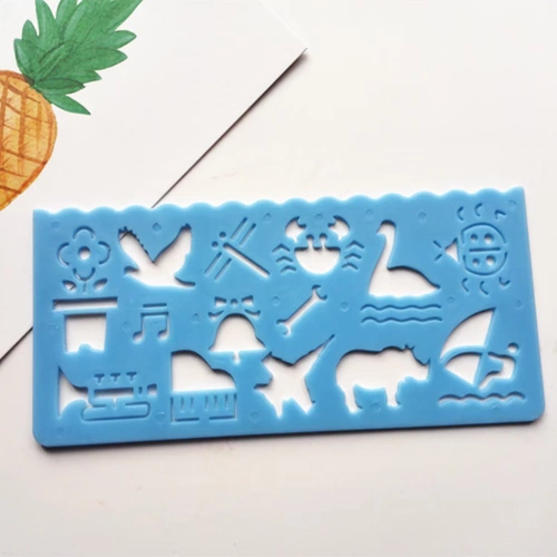 Вариационный художественный шаблон для школьников, интеллектуальная игрушка, граффити