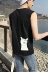 Của nam giới mồ hôi vest cộng với phân bón XL đáy mùa hè triều chất béo mùa hè phần mỏng thanh niên Hàn Quốc phiên bản của không tay từ bi đẹp trai áo 3 lỗ nam Lót