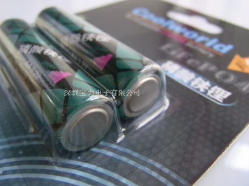 Гонконг Kuyu Coolworld № 5 750mah 3,2 В 14500 литий -фосфатный аккумулятор, чтобы отправить ванну