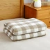 Rửa sạch bông gạc khăn bông khăn chăn Single Double chăn giải trí Nhật Bản điều hòa không khí chăn ngủ trưa - Ném / Chăn Ném / Chăn