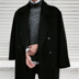 MRCYC xu hướng nam xoắn rắn màu áo len nam Hàn Quốc phiên bản của mỏng dày nửa cao cổ áo giản dị áo len Áo len cổ tròn
