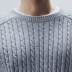 MRCYC Nhật Bản văn học nam cổ tròn xoắn nhỏ áo thun áo len ấm vài mô hình đáy áo len triều Cặp đôi áo len