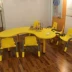 Bộ bàn ghế trẻ em mẫu giáo giải trí bằng nhựa có thể được nâng lên và hạ xuống lớp học hoàn thành trò chơi tư vấn tách - Phòng trẻ em / Bàn ghế bàn học trẻ em Phòng trẻ em / Bàn ghế