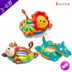 INTEX xác thực trẻ em bơi vòng phao cứu sinh cho trẻ sơ sinh nách bơi bơm hơi đặc biệt phao bơi cho bé 2 tuổi Cao su nổi