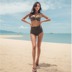 Mới gợi cảm bikini phẳng ngực nhỏ ngực dày tập hợp thép tấm eo cao che bụng ngực chia cơ thể mùa xuân nóng tắm phù hợp với nữ - Bikinis đồ bơi đẹp cho nữ Bikinis