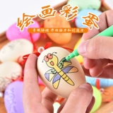 Сезон выпускного сезона Подарок пасхальный яичный яичный цвет окрашенные яйцо граффити граффити