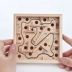 Mê cung bằng gỗ bóng hạt trẻ em của đồ chơi giáo dục dành cho người lớn thông minh hạt mê cung giải nén đồ chơi máy tính để bàn
