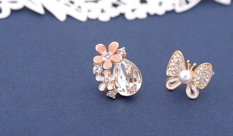 94-116 low clearance sweet flower diamond compact collar flower wholesale