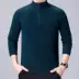 Trang web chính thức của thương hiệu quần áo len nam dệt kim nửa áo len cashmere cao cổ trung niên kinh doanh thời trang áo len nam mùa xuân và mùa thu - Áo len Cashmere