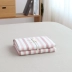 Bông rửa quilt cover Scorpio cotton quilt bìa đơn giản màu rắn sọc kẻ sọc cotton quilt cover bộ đồ giường chăn hè everon Quilt Covers