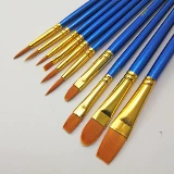 Нейлоновая кисть для рисования, гуашь, художественная акварель, художественная роспись, комплект для начинающих для школьников для создания градиентных переходов