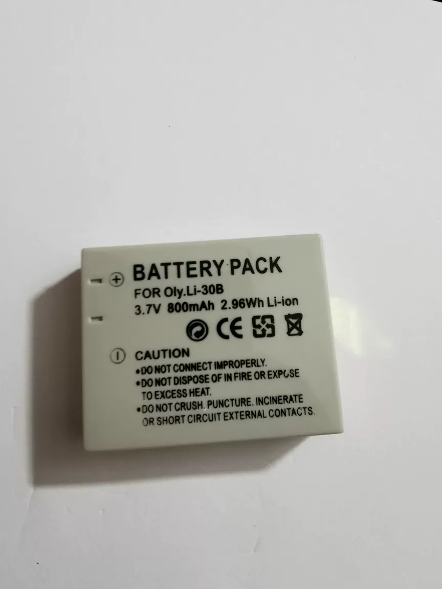 Olympus μ-miniditals μ-minidigital μ-mini camera LI-30B battery
