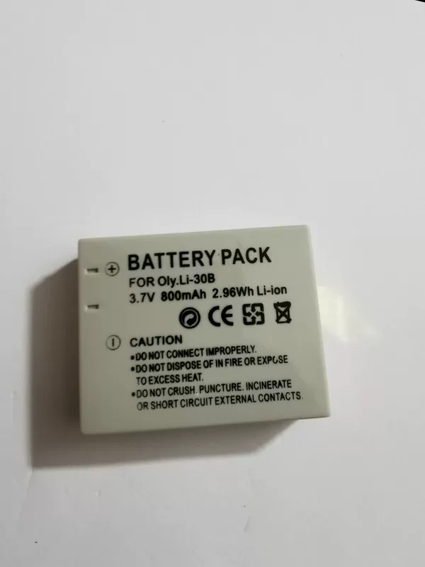 Olympus μ-miniditals μ-minidigital μ-mini camera LI-30B battery