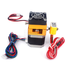 Штрангпресс 3d打印机配件 热卖mk8升级版全金属套件喷头挤出机prusa i3