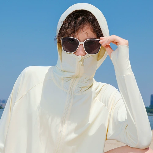 Одежда для защиты от солнца, шелковая накидка, тонкий летний короткий дышащий солнцезащитный крем, УФ-защита