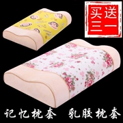 50 * 30cm Thái gối cao su trường hợp bông bộ nhớ gối bao gồm mùa thu và mùa đông 60 * 40 gối trường hợp bông gối trường hợp