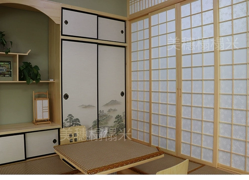 Японский водонепроницаемый фонарь, японская комната, татами